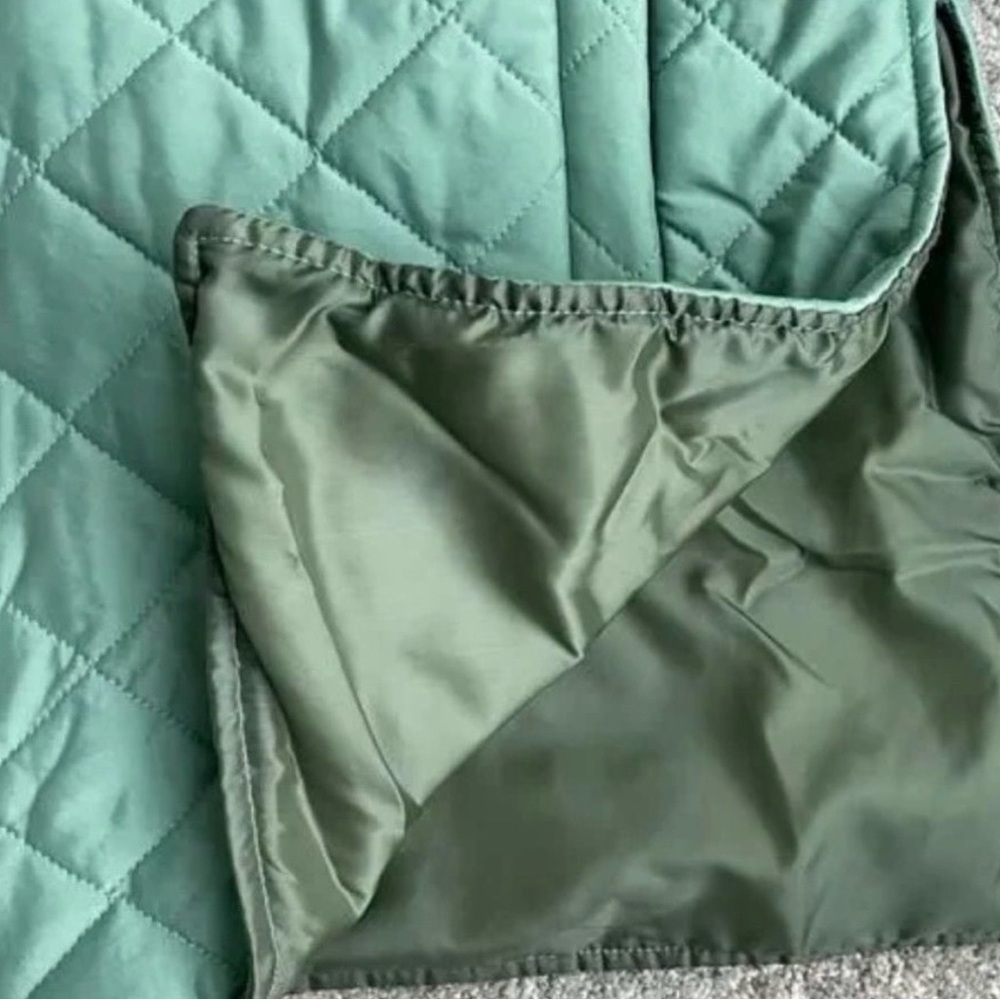 ASOS Quilted Green Coat LIKE NEW - Picture 8 of 9